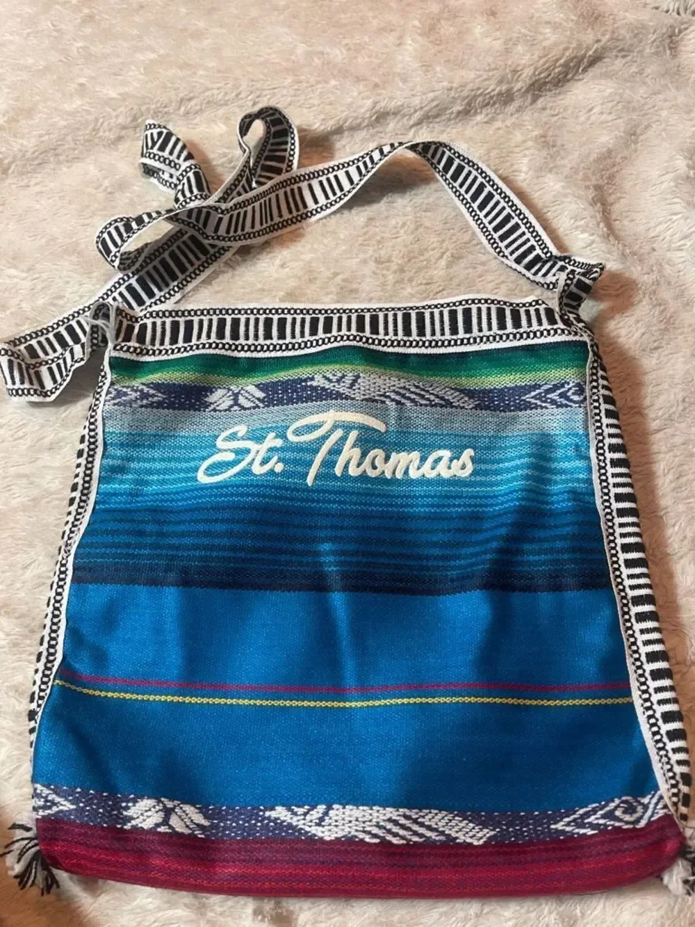 St Thomas  Patterned Crossbody Bag